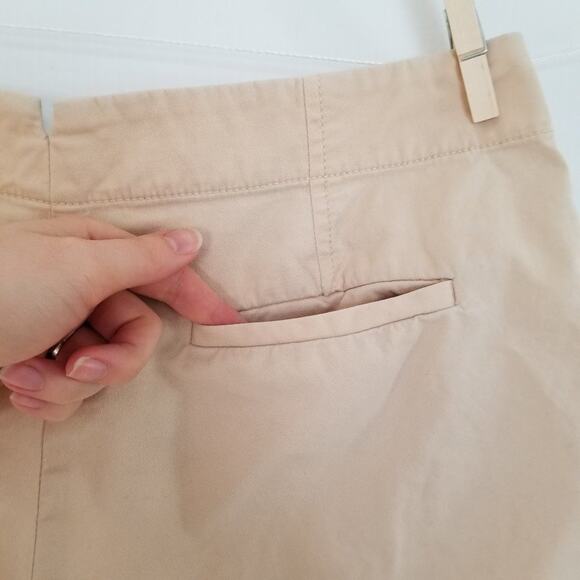 J. Crew Khaki Chino Cotton Short 4 - Picture 4 of 8